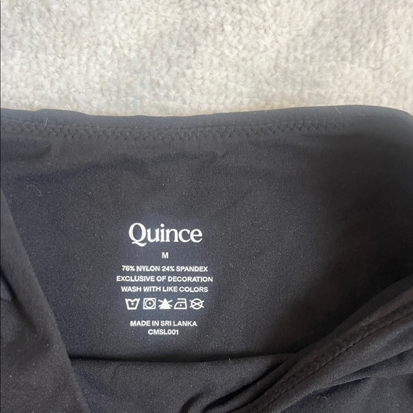 Quince Black Sleeveless Bodysuit - Picture 2 of 4